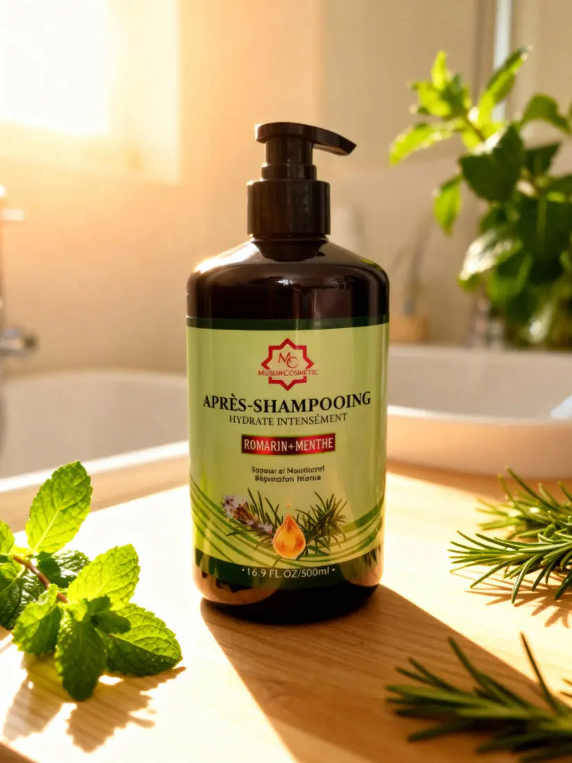 Après-shampoing - Hydrate intensément - Romarin + Menthe Ma boutique