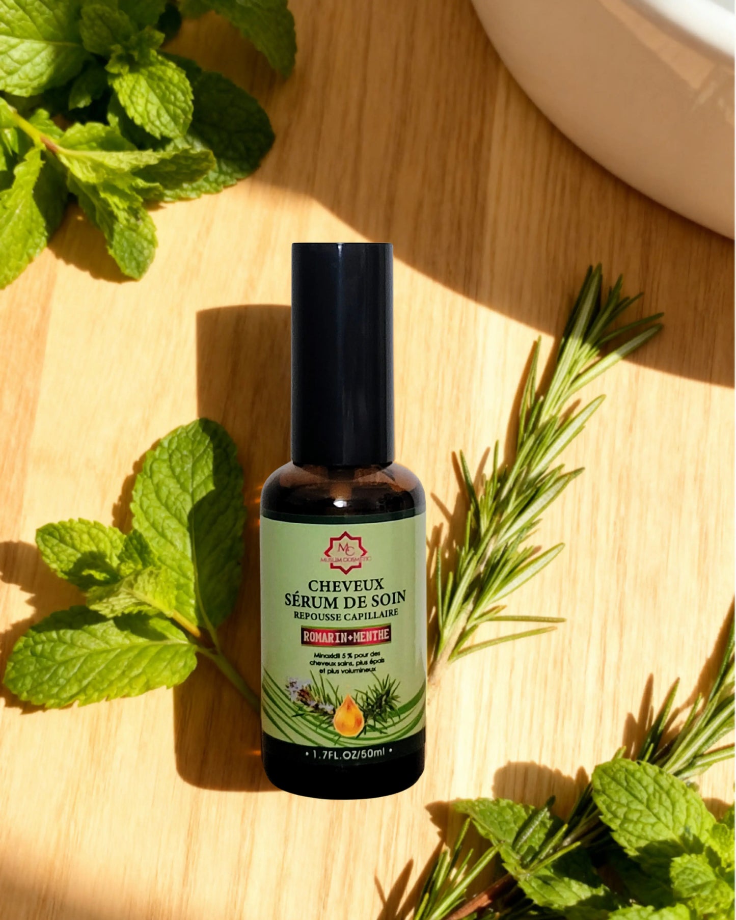 Sérum de Soin Capillaire - Repousse capillaire - Romarin + Menthe Ma boutique