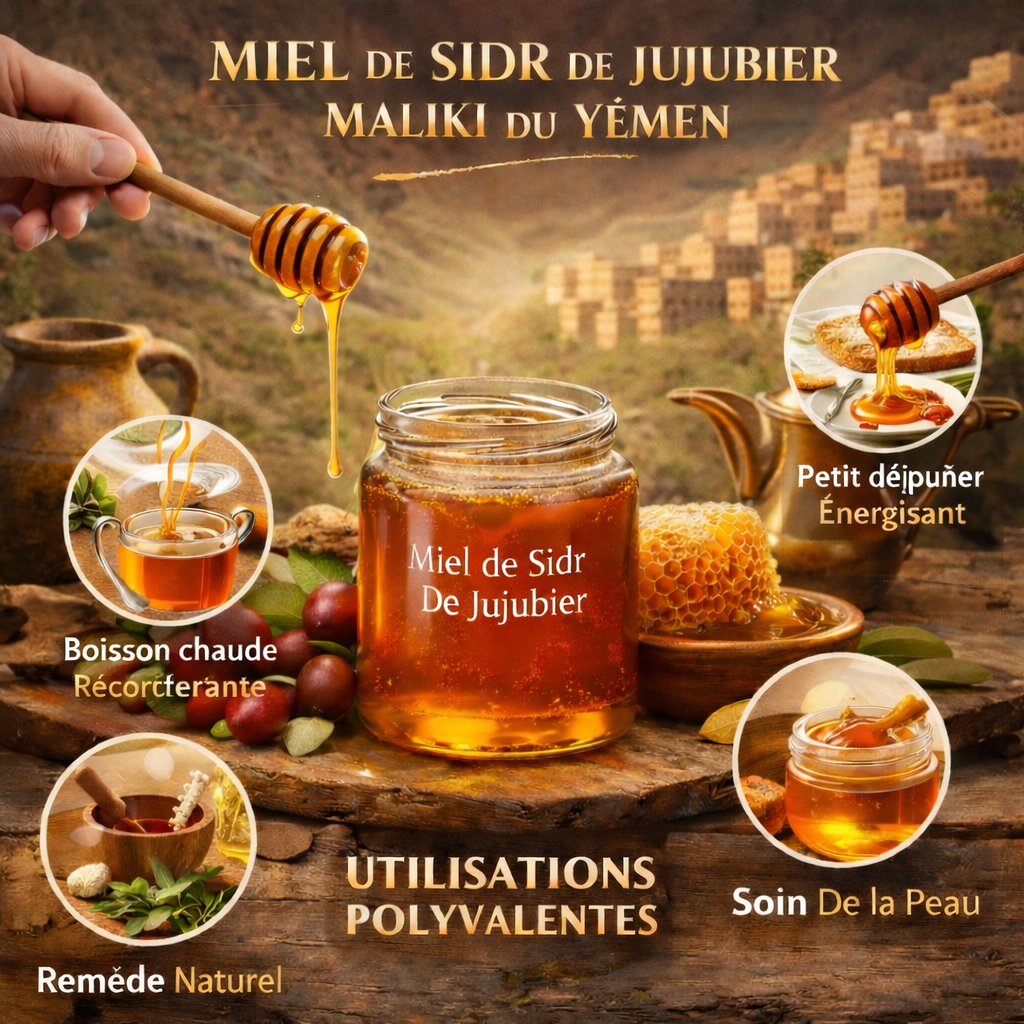 Jujube Sidr Honey - Maliki - The Gold of Yemen