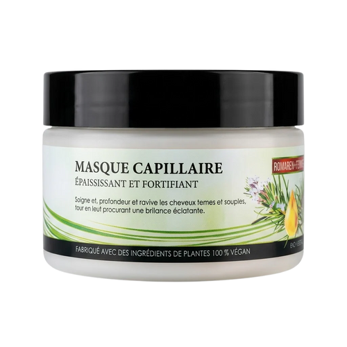 Masque Capillaire Romarin & Menthe MuslimCosmetic – Soin Cheveux Fortifiant