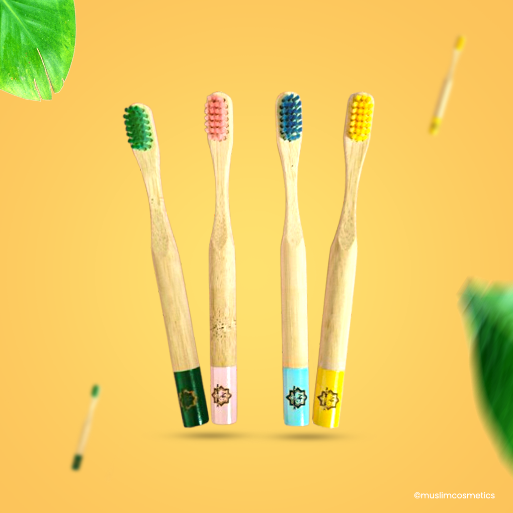 Brosse à dents en bambou pour enfants