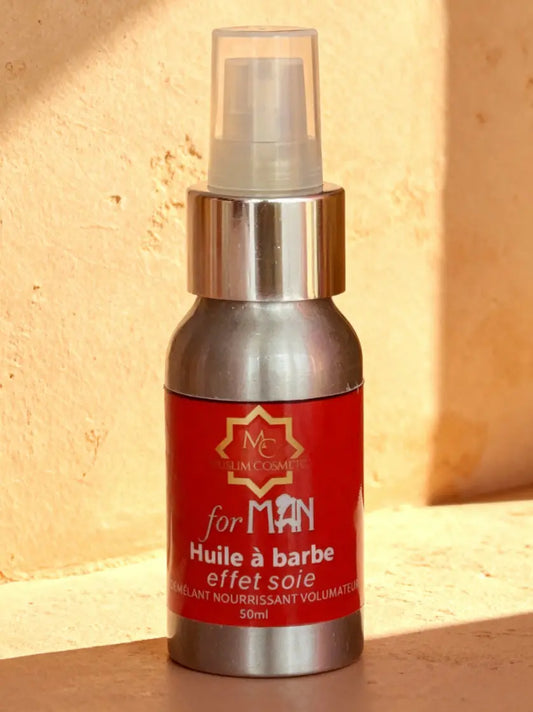 Huile à Barbe 100% Naturelle – Effet Soyeux & Nourrissant Ma boutique