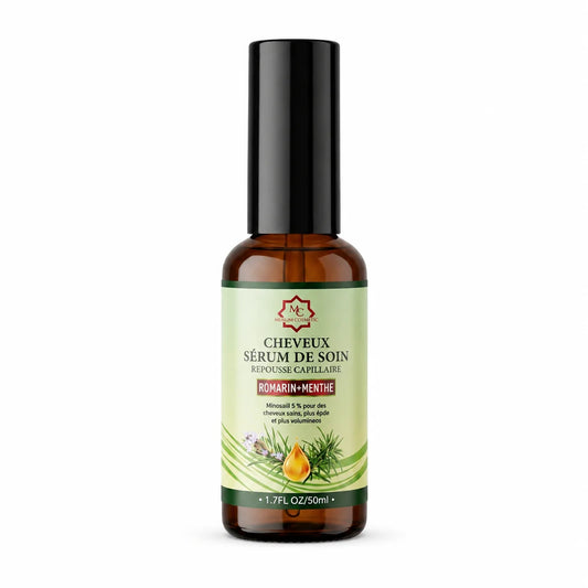 Sérum Capillaire Romarin & Menthe MuslimCosmetic – Soin Cuir Chevelu