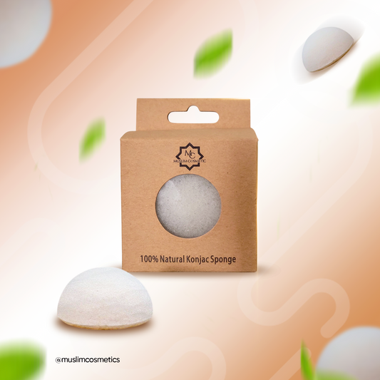 Éponge Konjac 100% Naturelle