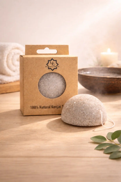 Éponge Konjac 100 % Naturelle – Nettoyage & Peau Douce Ma boutique