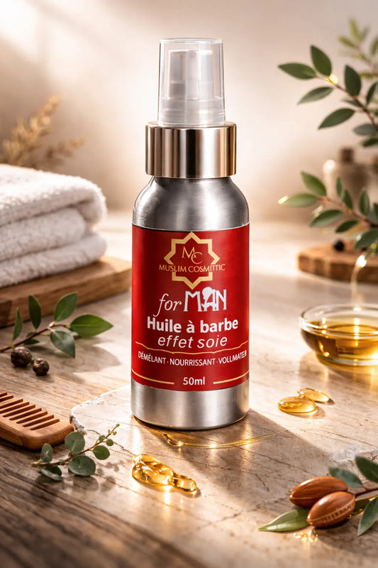 Huile à barbe 100 % naturelle–Effet soyeux et nourrissant Ma boutique