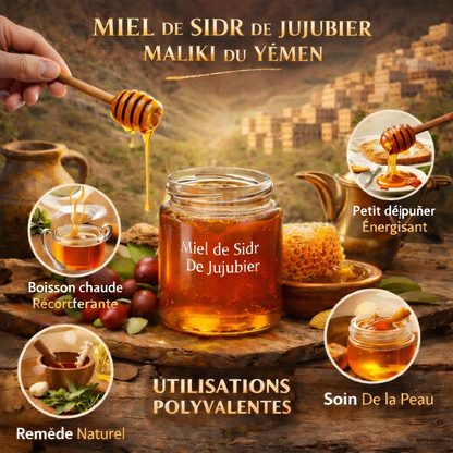 Jujube Sidr Honey - Maliki - The Gold of Yemen